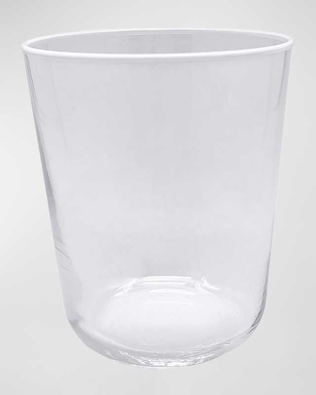 Fine Line Clear Double Old-Fashioned Glasses, Set of 4