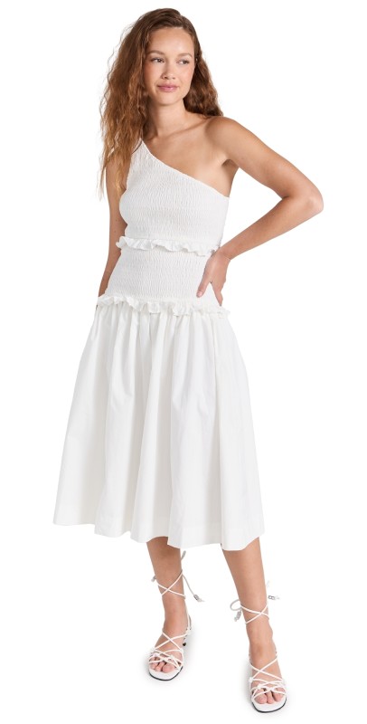 En Saison Aubinidi Dress White