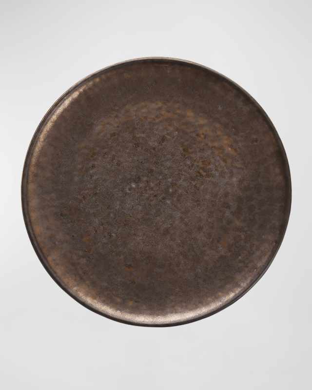 Nivo Metallic Salad Plate Coupe, Set of 6
