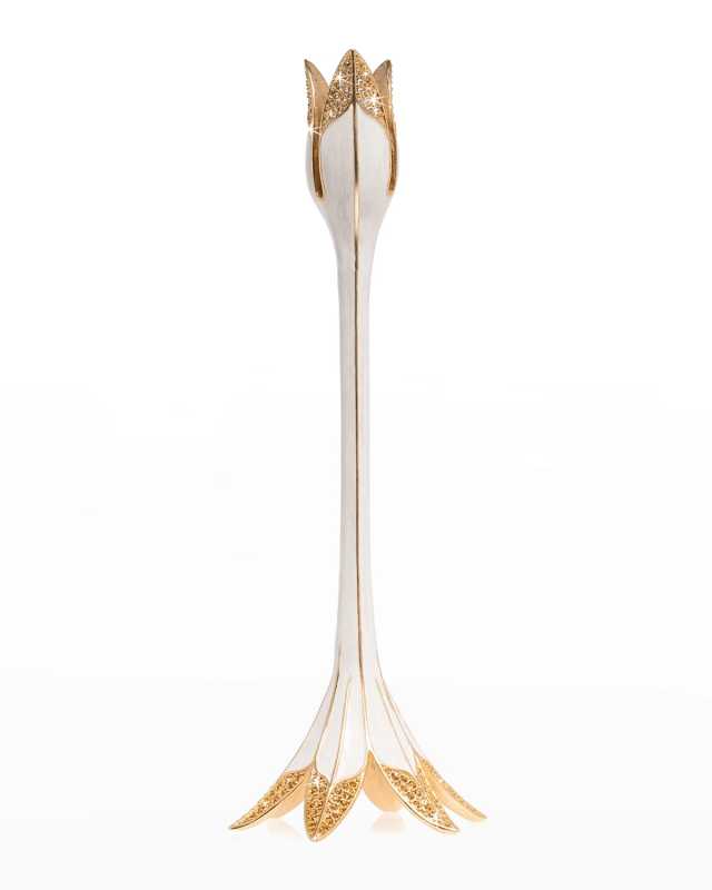 Tulip Tall Candlestick Holder