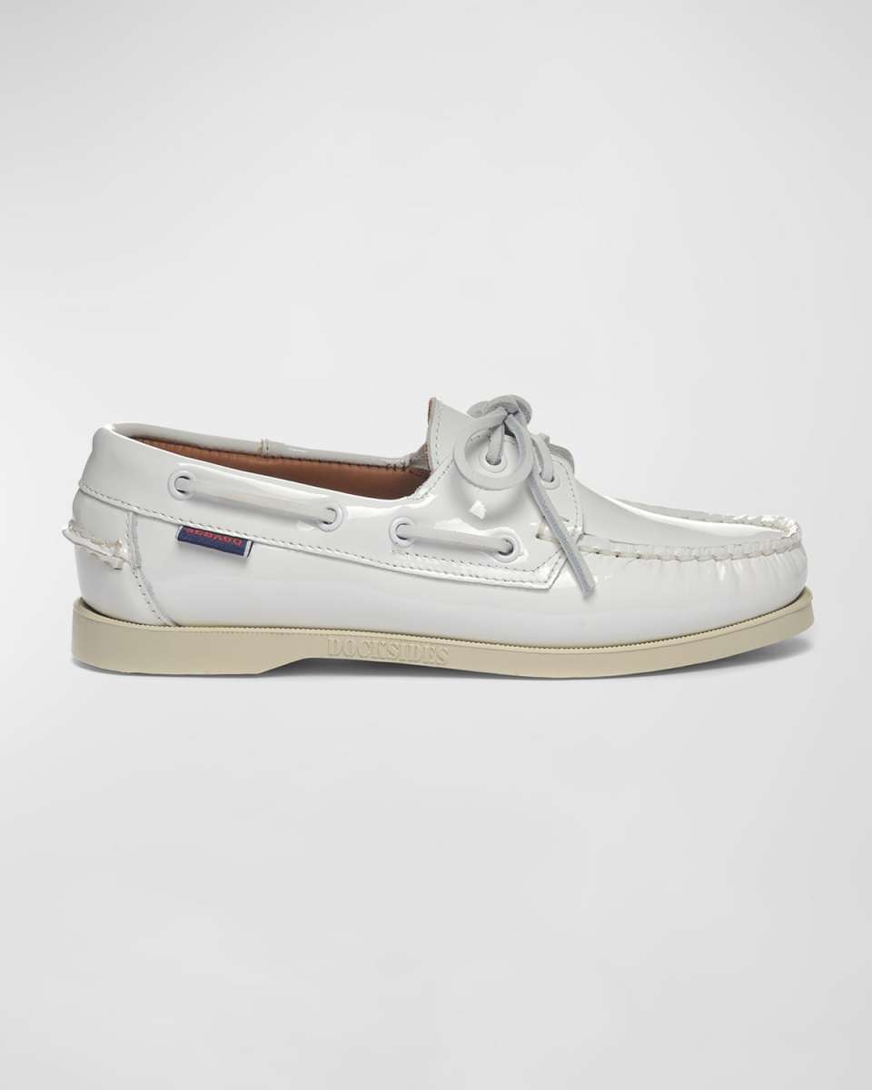 Portland Docksides Patent Boat Shoes