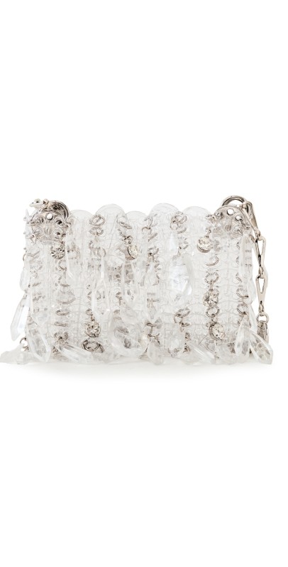 rabanne 1969 Nano Bag Transparent