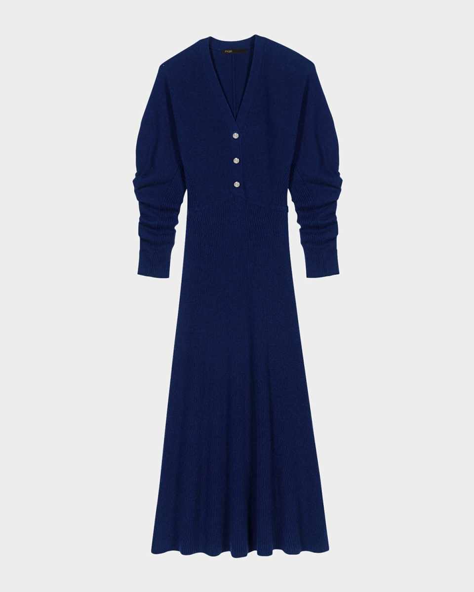 Raquelly Ribbed Knit Dress