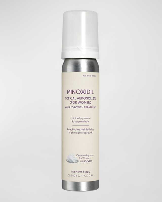 2 oz. Minoxidil Topical Aerosol 5% Hair Regrowth Treatment
