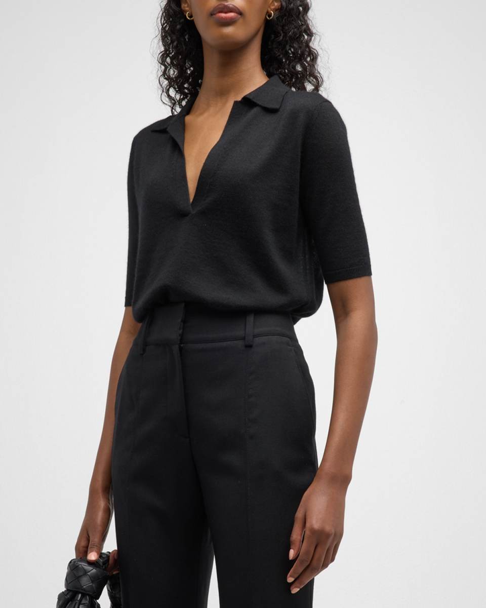 Frank Cashmere Polo Top
