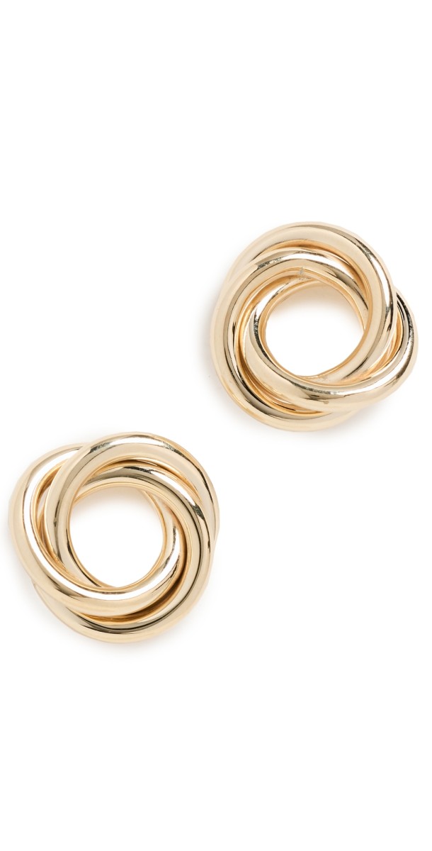 Jennifer Zeuner Jewelry Orit Earrings Gold