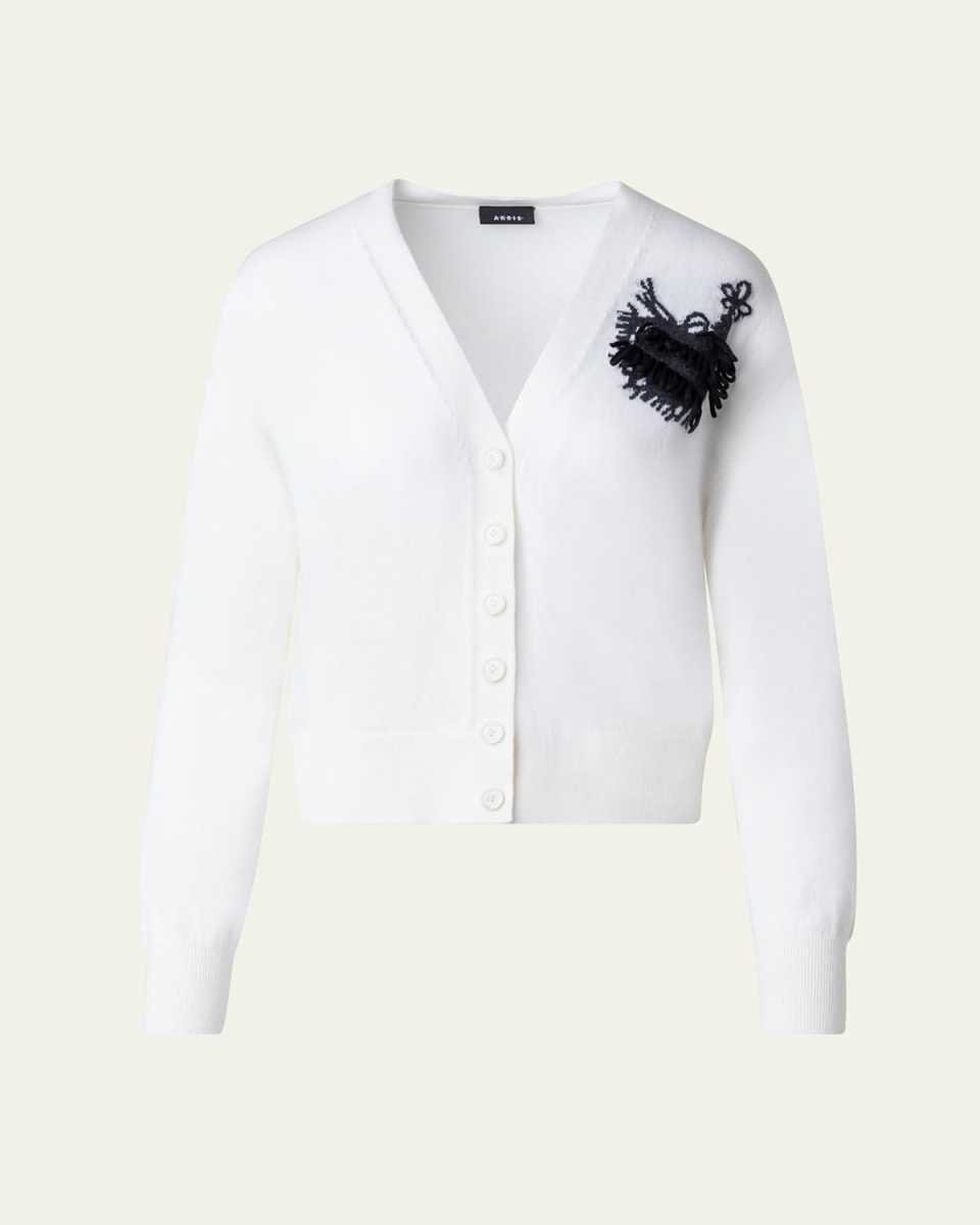 Tassel Cashmere Cardigan