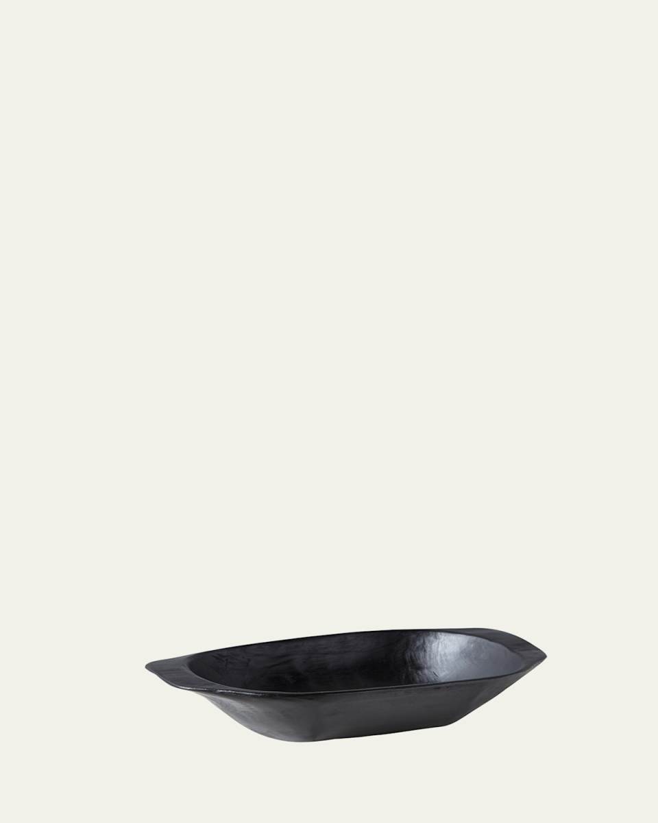 Small Black Dough Bowl, 20"