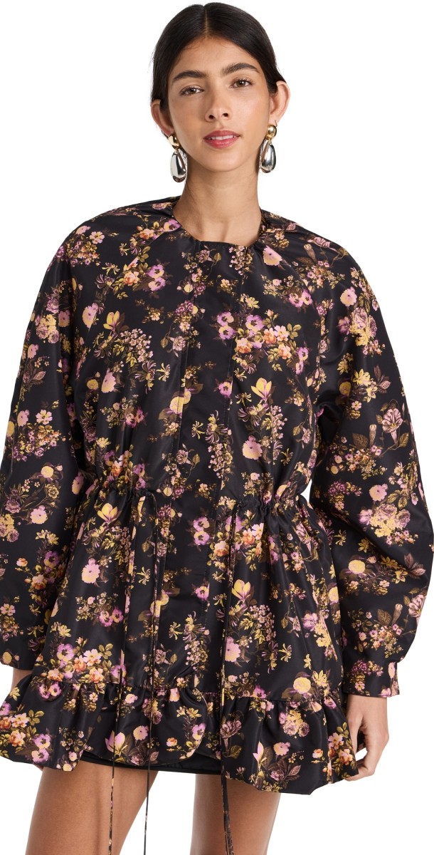 Kika Vargas Karol Jacket BLACK CAMELLIA
