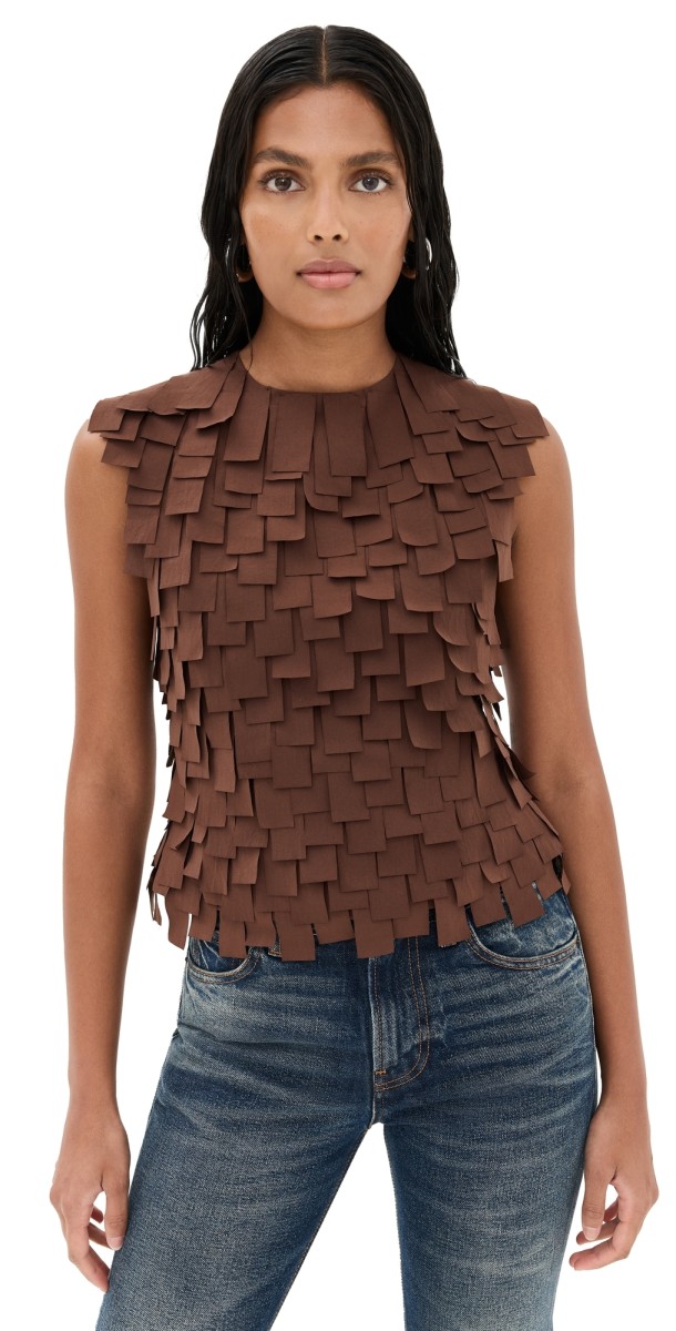 A. W.A. K.E. MODE Multi Rectangle Top Brown