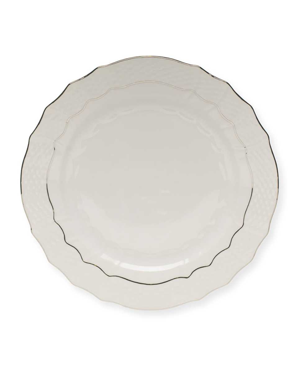Platinum Edge Service Plate