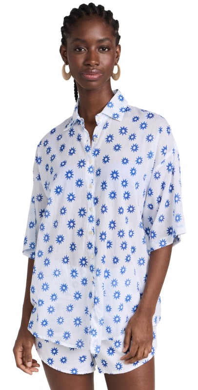 Marea Apres Beach Top Blue Star