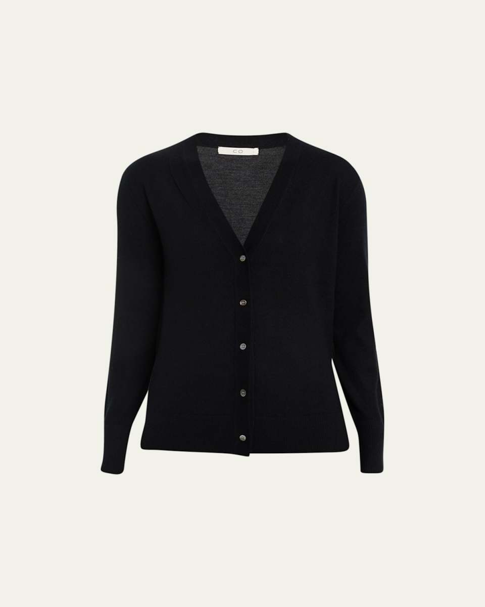 V-Neck Cashmere Cardigan