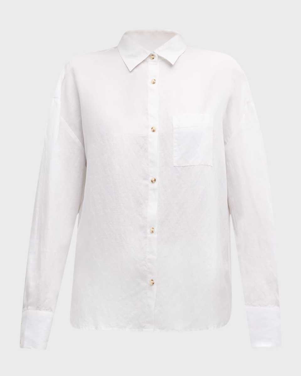 Air Linen Boyfriend Shirt