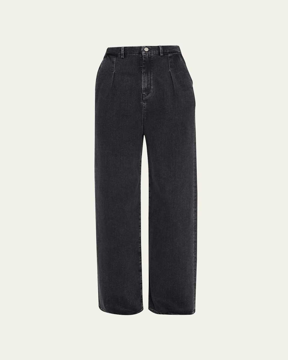 Attu Wide-Leg Denim Pants