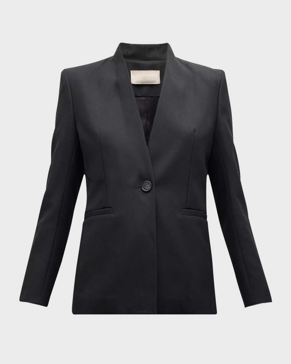 Diona Single-Button Blazer
