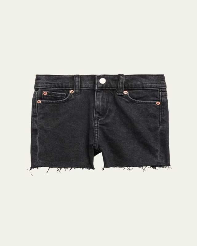 Girl's Lucy Cutoff Denim Shorts, Size 2-6