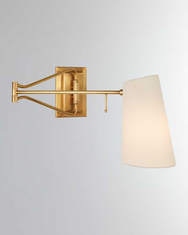 Keil Swing Arm Wall Light By AERIN