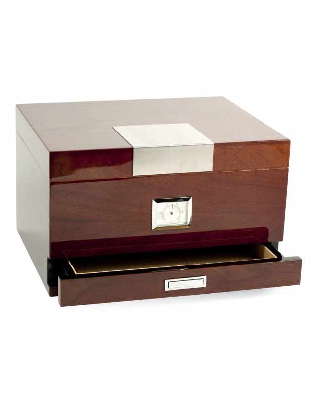 Walnut Wood Cigar Humidor