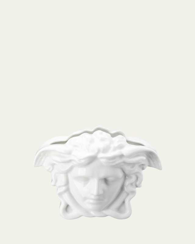 Medusa Grande 8.3" Vase, White