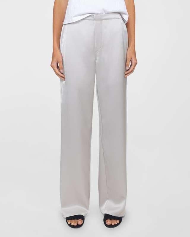 Barb Satin Painter Pants