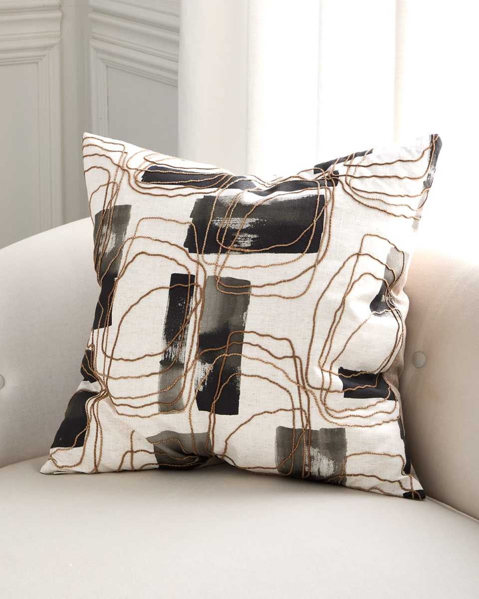 Freeform Decorative Pillow, 24" Square