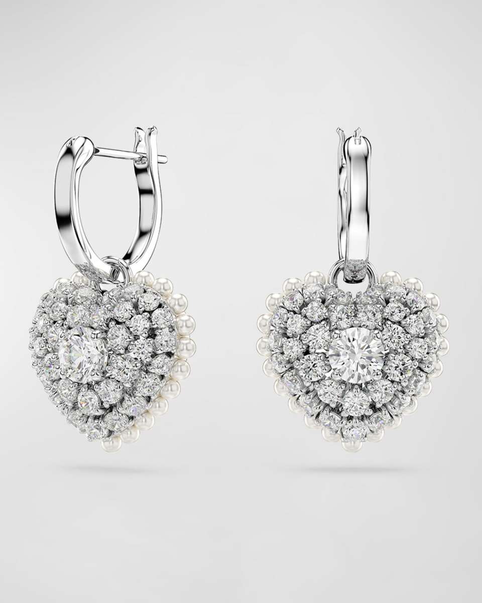 Crystal Heart Earrings