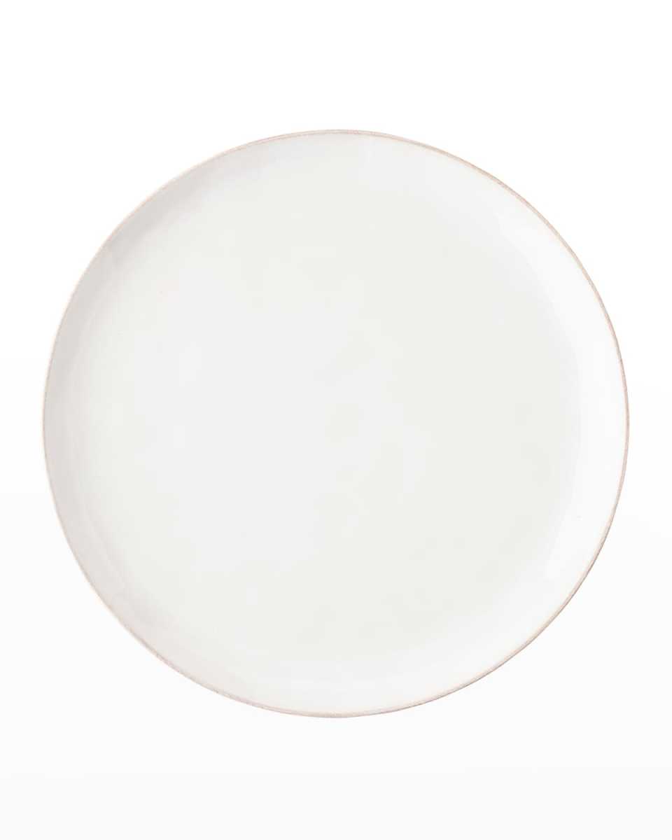 Puro Coupe Dinner Plate - Whitewash