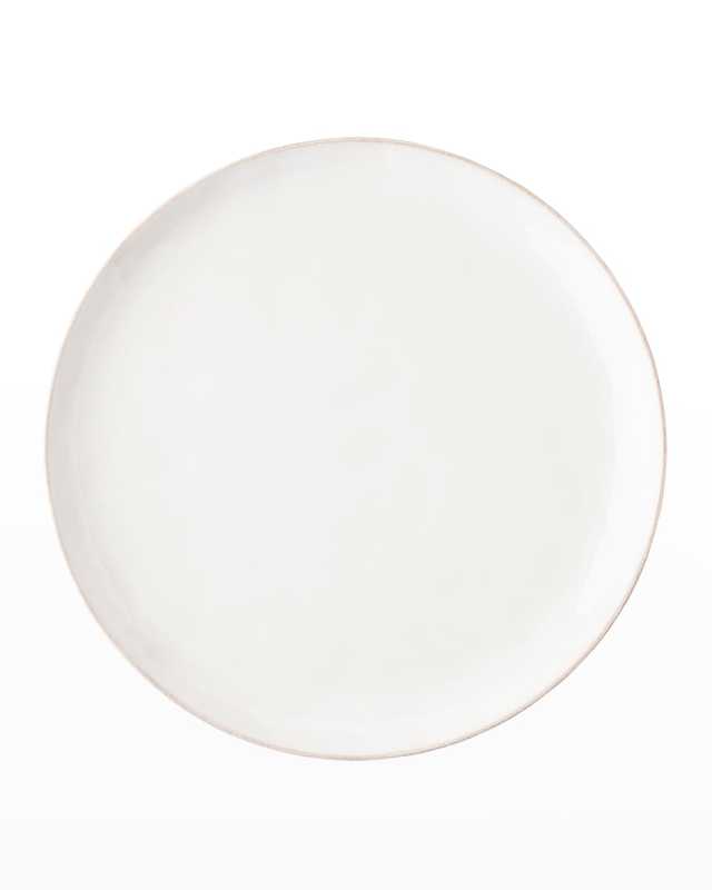 Puro Coupe Dinner Plate - Whitewash