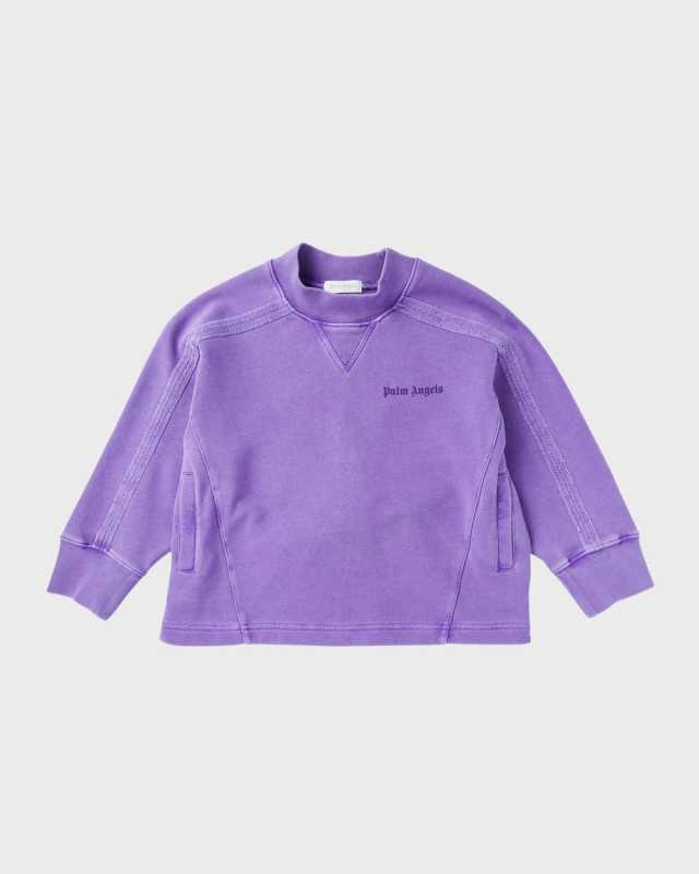 Girl's Faded Logo-Print Sweatshirt, Size