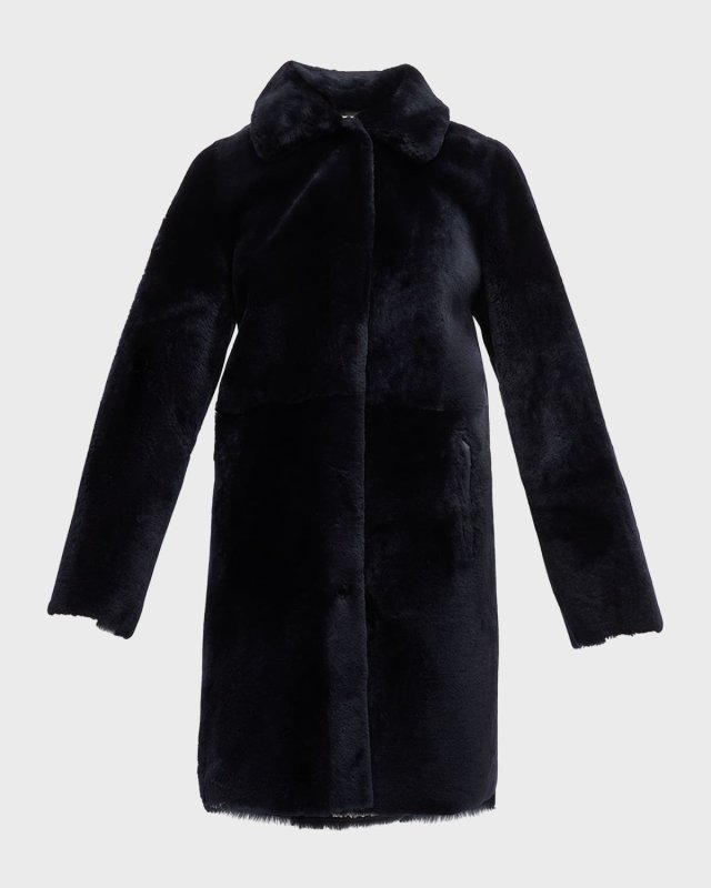 Carrie Reversible Shearling Coat