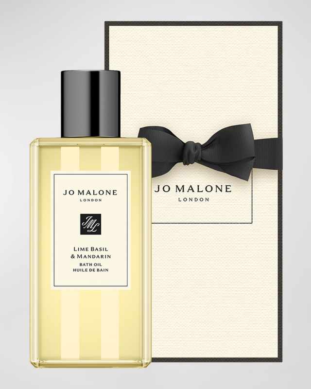 8.5 oz. Lime Basil & Mandarin Bath Oil