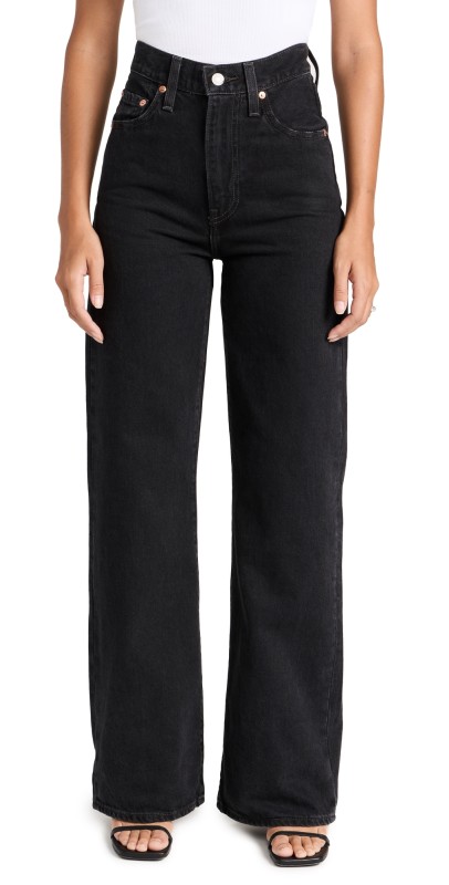 Levi's Ribcage Wide Leg Jeans Rosie Posie