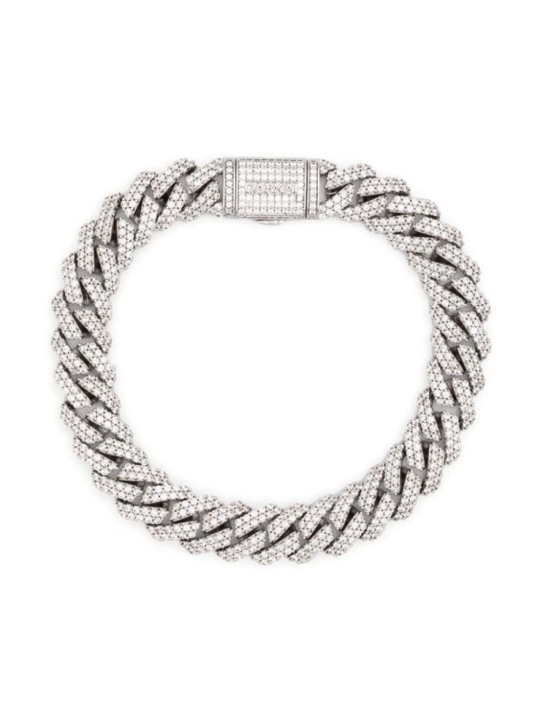 mini Prong Pavé crystal bracelet