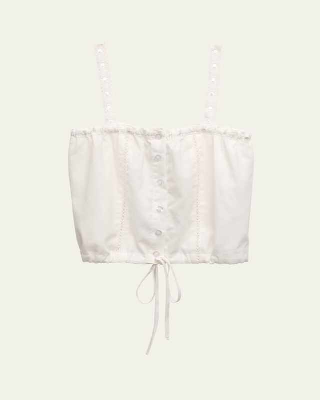 Girl's Willow Tween Lace Insert Cami, Size S-
