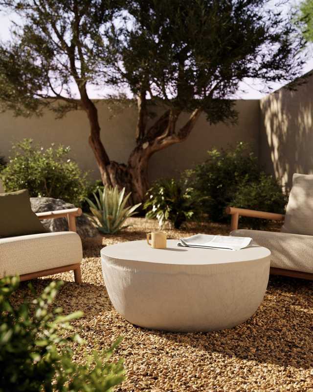 Basil Outdoor Round Coffee Table