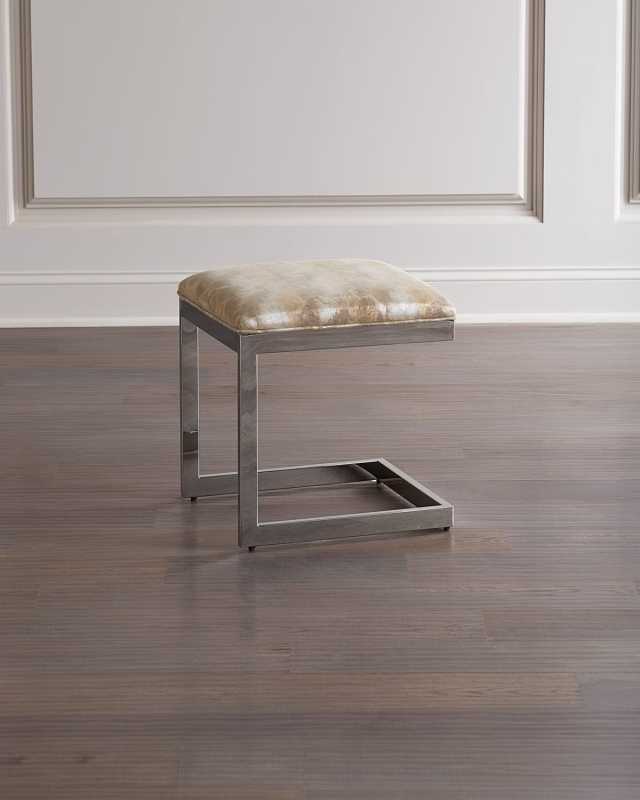 Lyndon Leather Ottoman