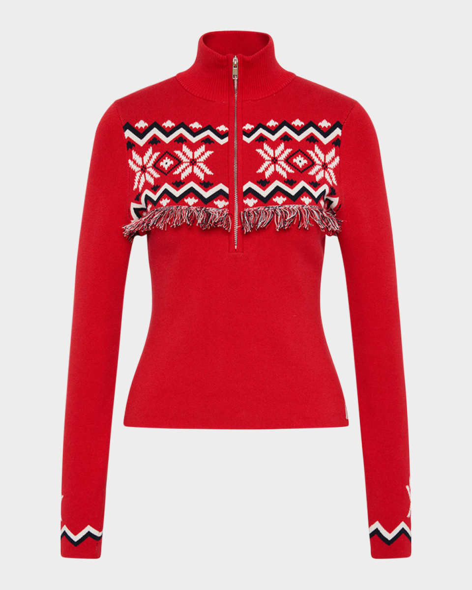 Keystone Blanche Half-Zip Sweater