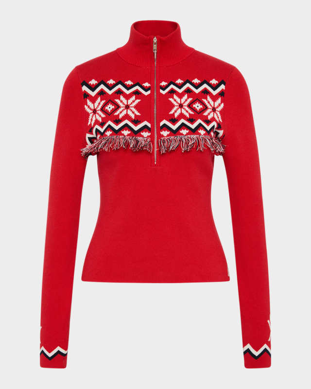 Keystone Blanche Half-Zip Sweater