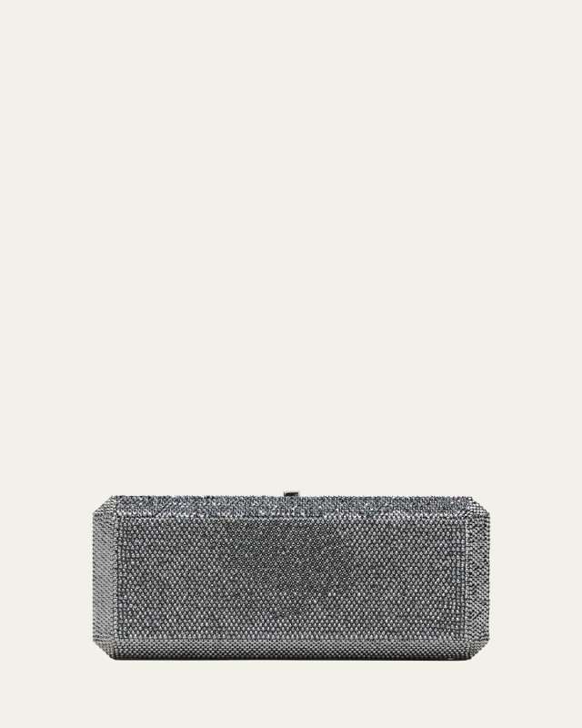 Slim Rectangle Fullbead Clutch Bag