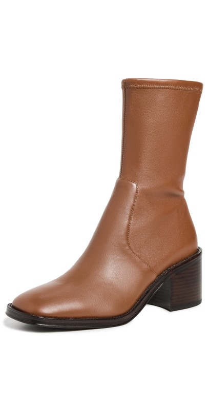 Loeffler Randall Nolan Stretch Ankle Booties Acorn