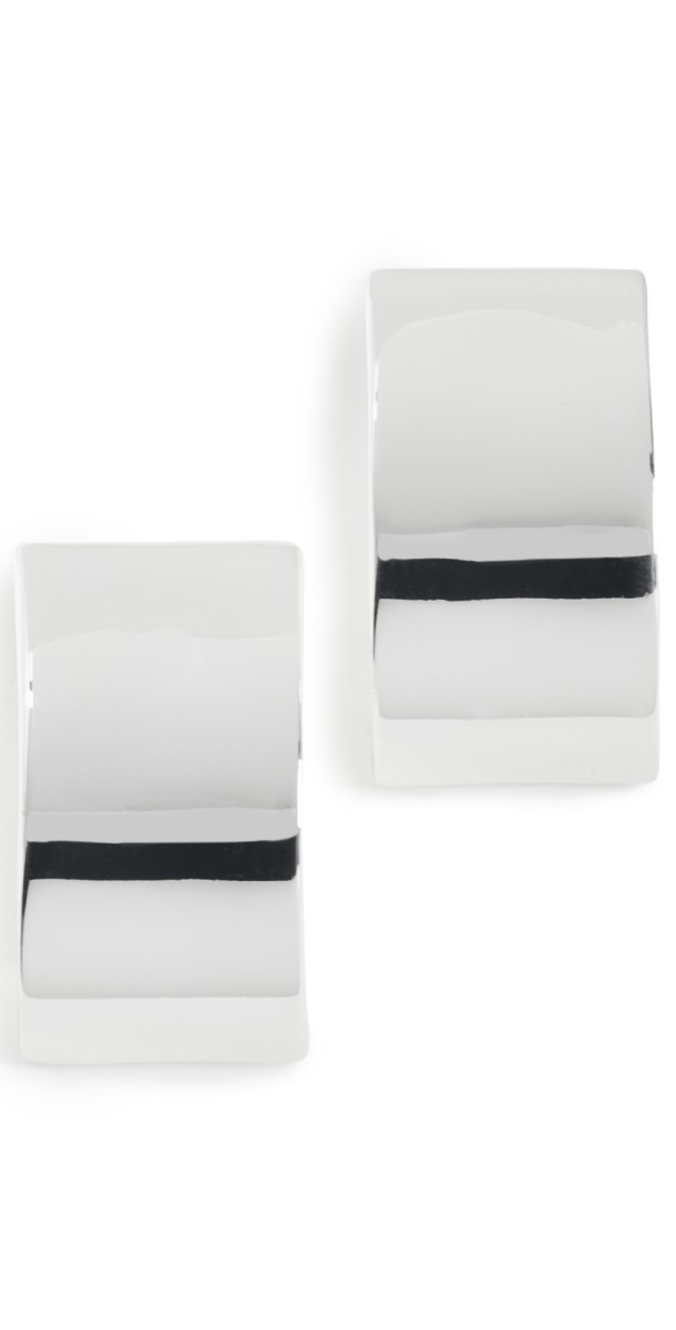 SHASHI Domino Earrings Silver
