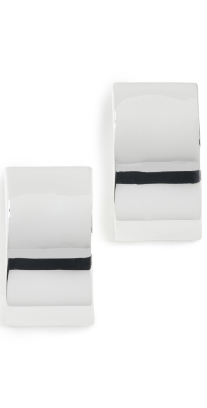 SHASHI Domino Earrings Silver