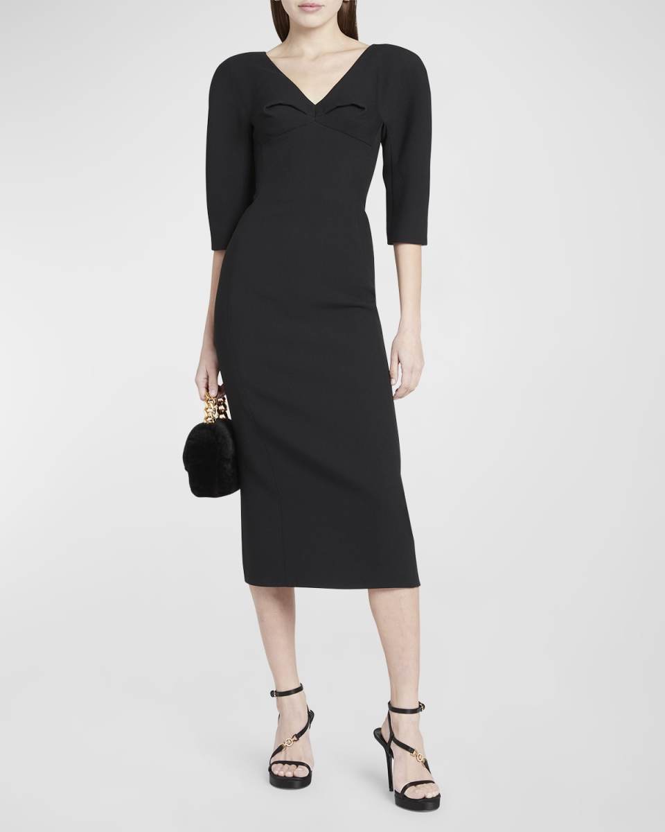 Enver Satin Cocktail Dress