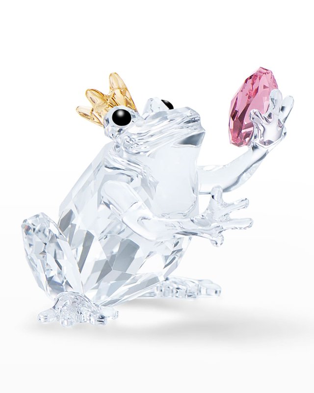 Frog Prince Crystal Figurine