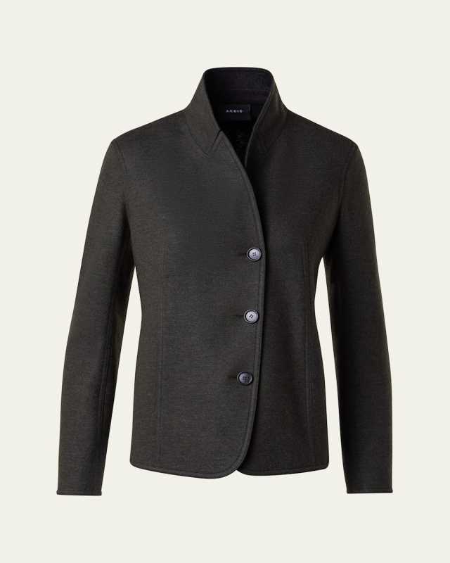Liam Cashmere Jersey Jacket