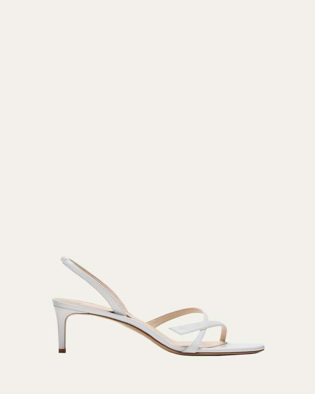 Tita Leather Slingback Sandals