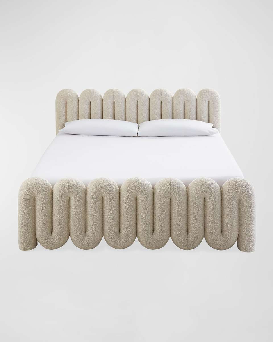 Serpentine King Bed