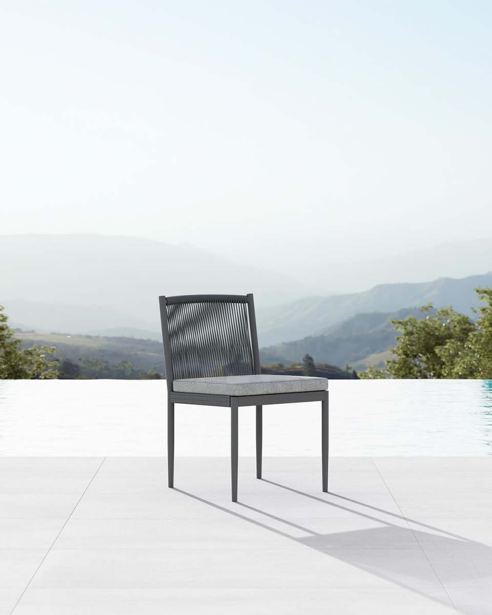 Catalina Armless Dining Chair with Cushion