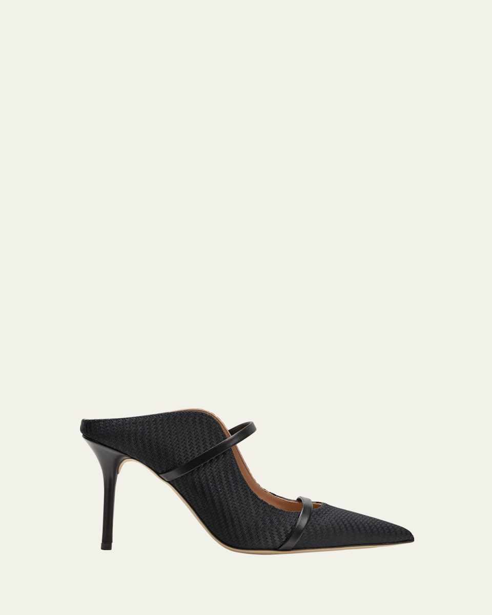 Maureen Jacquard Dual-Band Mule Pumps